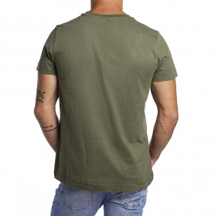Ανδρικό βαμβακερό T-shirt με τύπωμα - W5200 - 24