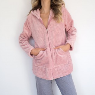 Ρόμπα fleece σάπιο μήλο - 702